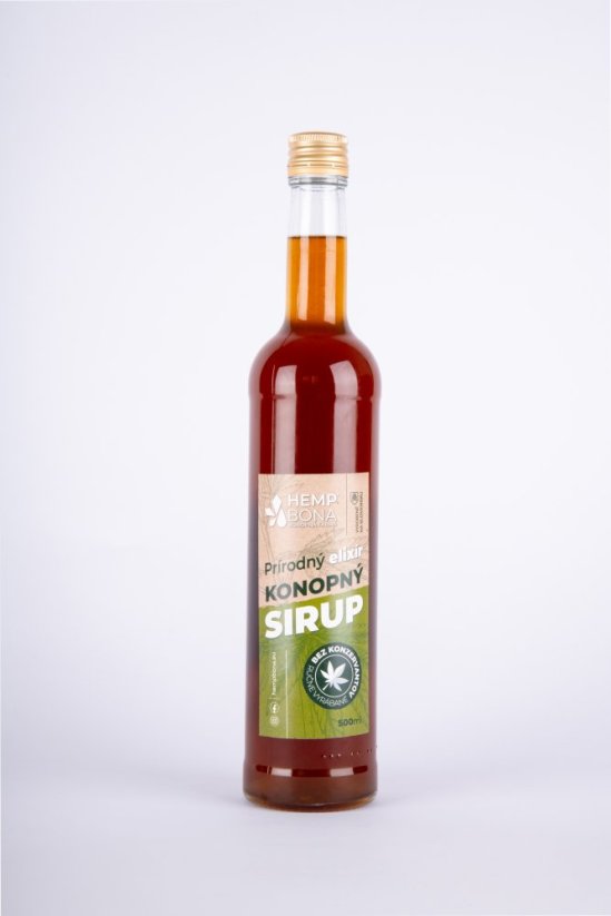 Konopný sirup 0,5 l