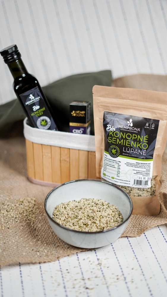 Hemp Foods - organicky pestované