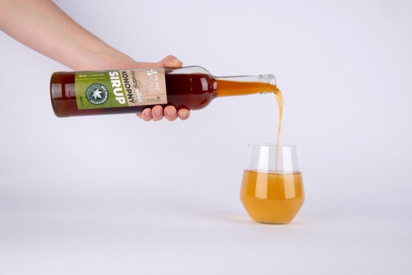 Konopný sirup 0,5 l