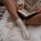 Hanfsocken | Unisex | Atmungsaktiv | Antibakteriell | weiß