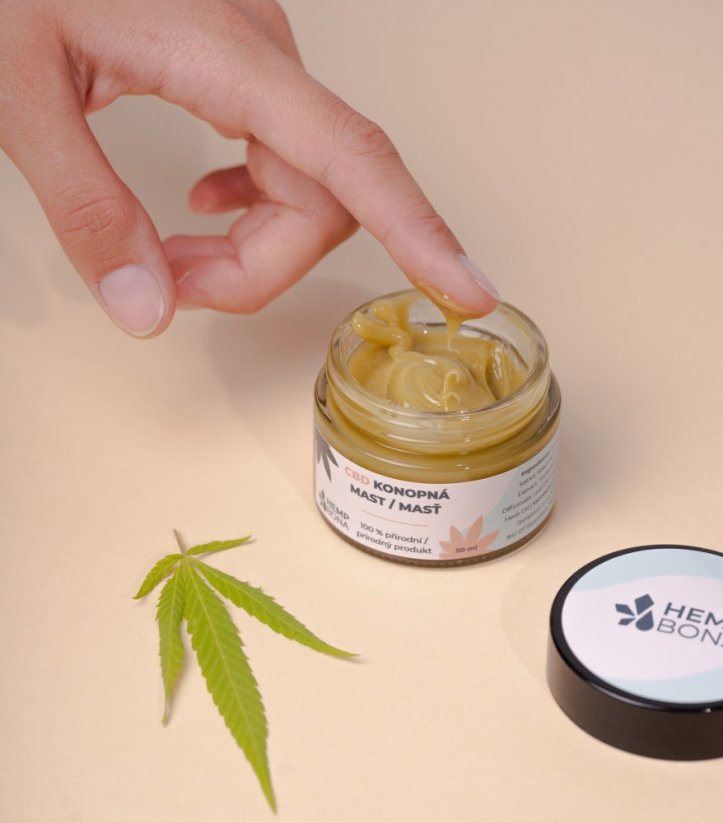 CBD konopná mast 50ml